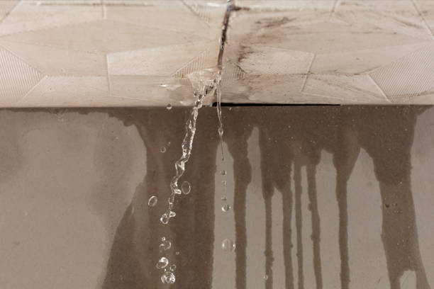 Professional Water Damage Restoration technician working in Rockport, IN